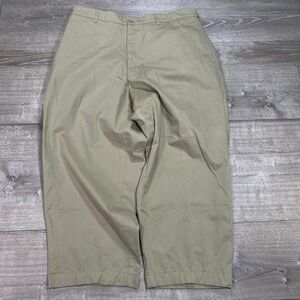 Atlantic Rancher Pants Mens 40x26 Beige Cotton Chino Straight Leg Casual Twill